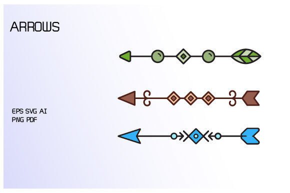 Decorative Arrow Set Illustration: Creative and Practical Uses Across Industries