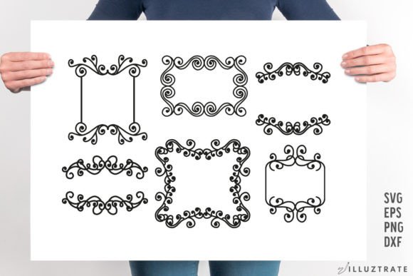 Decorative Monogram SVG Cut Files for Creative Projects