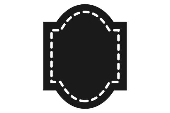 Enhancing Brand Aesthetics with the Decorative Black Product Label Template