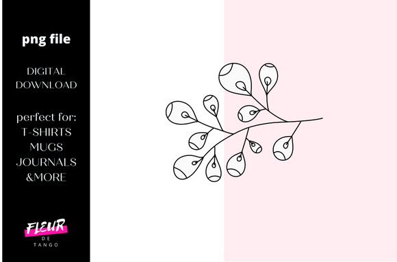 Enhancing Design Aesthetics with Hand Drawn Floral Decorative Element 05