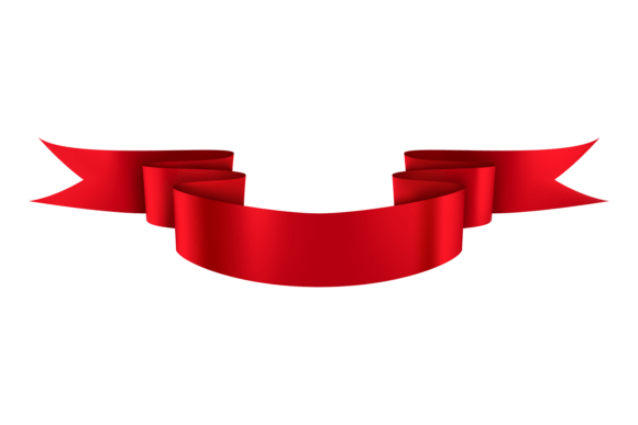 Enhancing Design Presentations with Red Textile Ribbon Mockups
