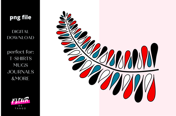 Hand Drawn Floral Decorative Element 02: A Simple Design Staple