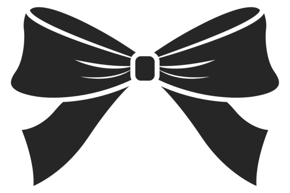 The Versatility and Elegance of the Ribbon Bow Black Icon in Decorative Gift Design