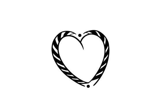 Valentine Sticker Decorative Heart Shape